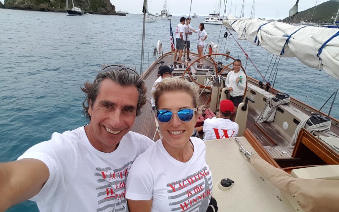 Saint Barts New Year’s Eve Regatta : sailing s/y Wild Horses