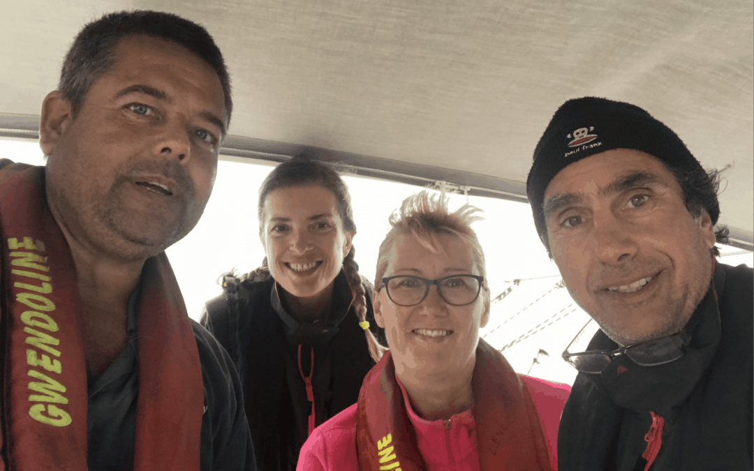 Sailing from Niue to Tonga and the rescue of Gwendoline M crew